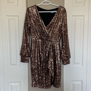Sequin Dress fits like Medium